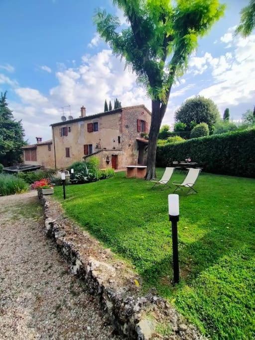 Вілла Cielo - Antica Casa Sulla Via Francigena Сан-Джиміньяно Екстер'єр фото