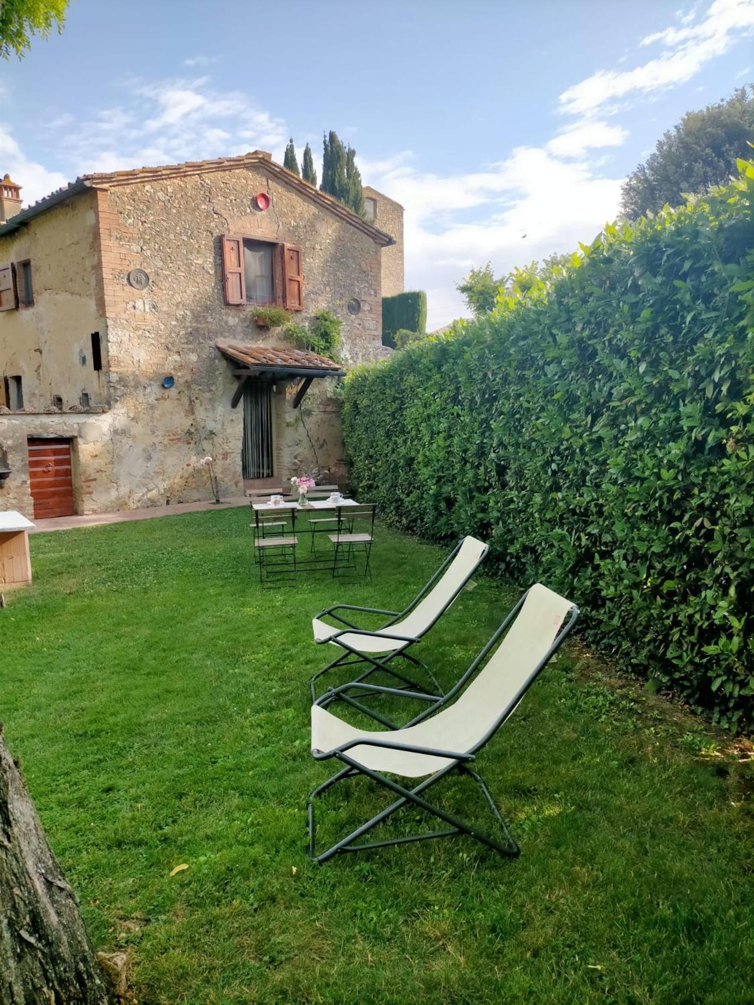 Вілла Cielo - Antica Casa Sulla Via Francigena Сан-Джиміньяно Екстер'єр фото